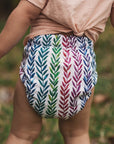 Alcmena | V1.5 Reusable Pocket Nappy | Rainbow Realm - Monarch