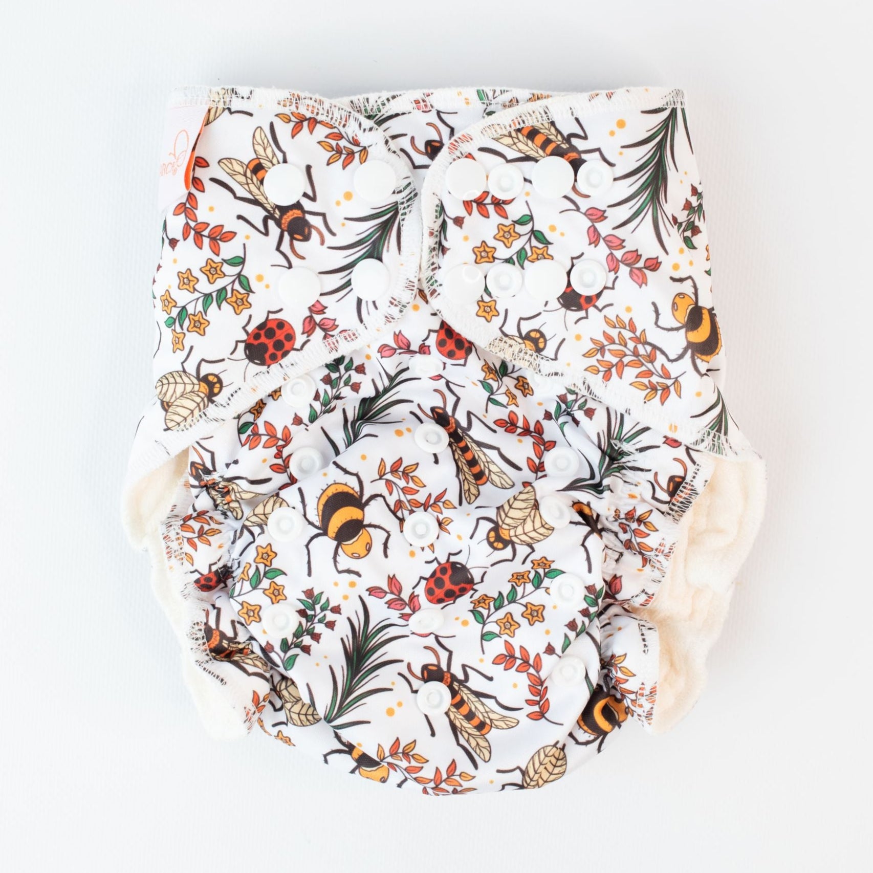 V2 Hybrid Fitted Nappy Cover | Jitterbug - Monarch