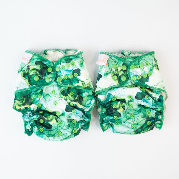 V2 Hybrid Fitted Nappy Cover | Sublime - Monarch
