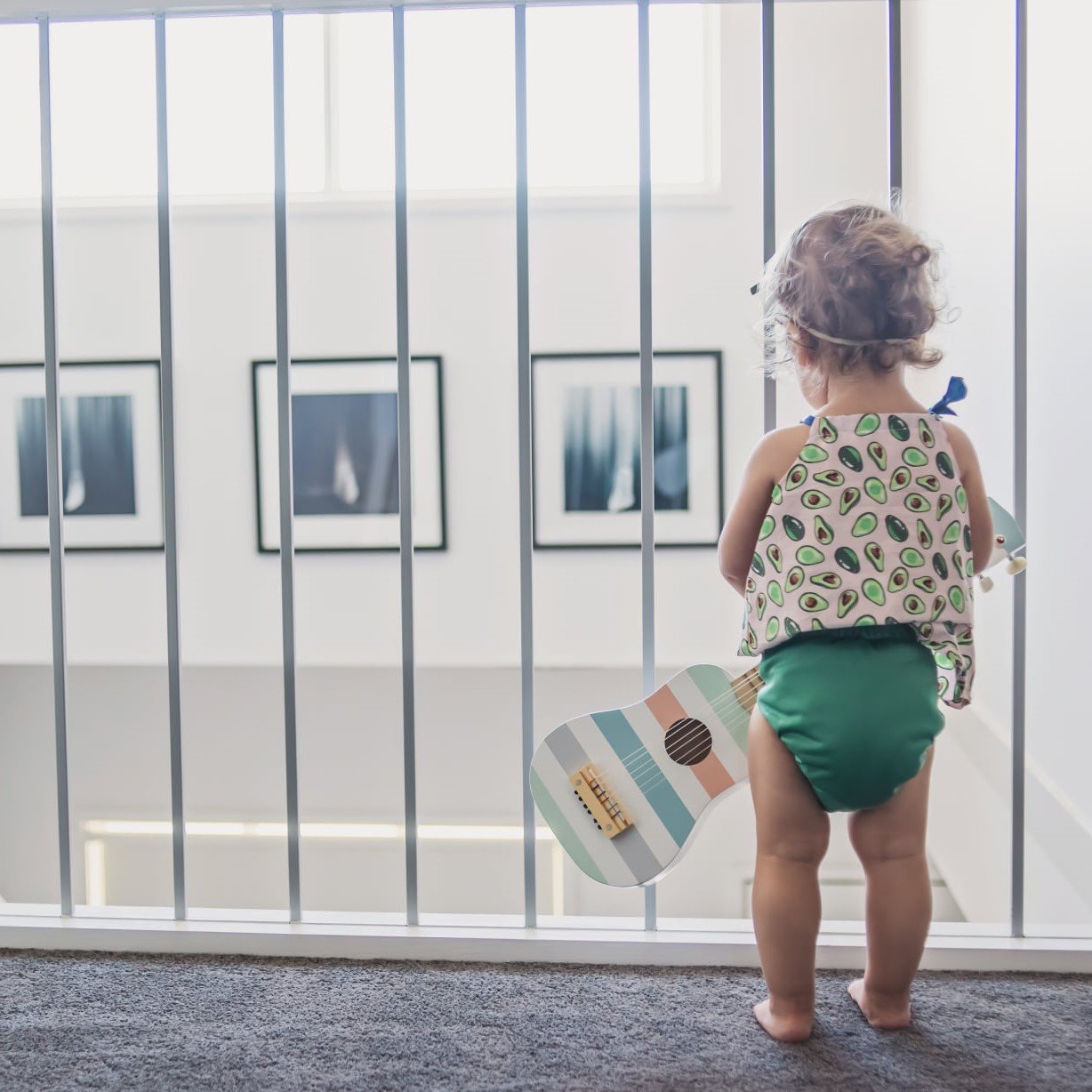 Alcmena | V3.5 Snap & Wipe Cloth Nappy | Leeloo Green (Hook & Loop Only) - Monarch