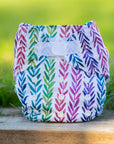 Alcmena | V3.5 Snap & Wipe Cloth Nappy | Rainbow Realm (Hook & Loop Only) - Monarch