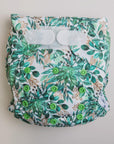 Ultimate Wipeable Cloth Nappy | Evergreen - Monarch