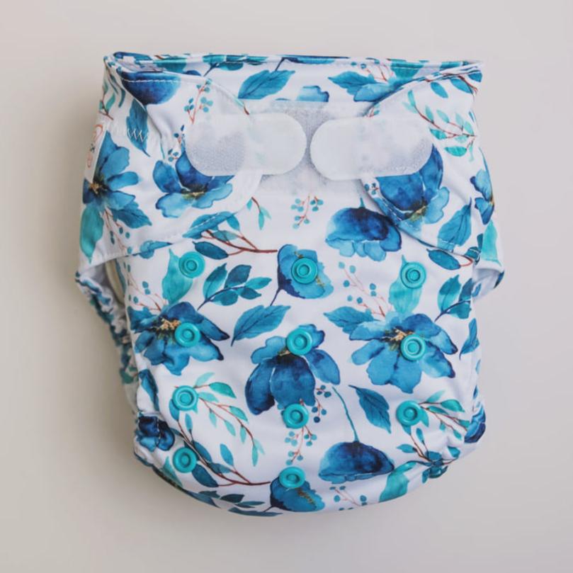 Ultimate Wipeable Cloth Nappy | Ocean Meadow - Monarch