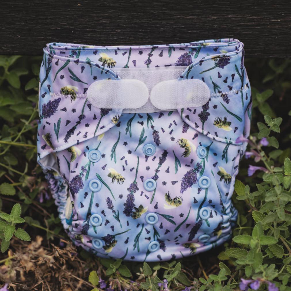 Ultimate Wipeable Cloth Nappy | Purple Reign - Monarch